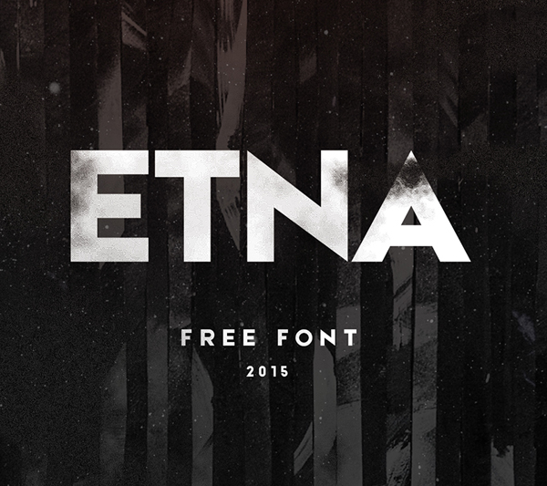 ETNA  free fonts