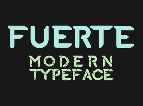 Fuerte Typeface Free Font