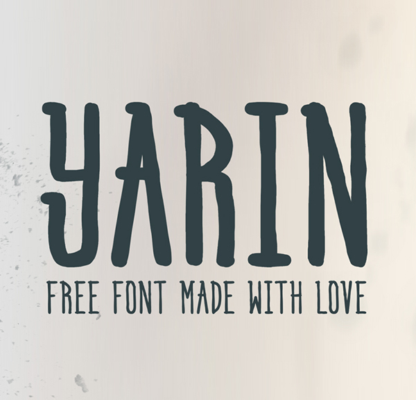 Yarin free fonts