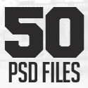 Post Thumbnail of 50 Best Free PSD Files for Designers