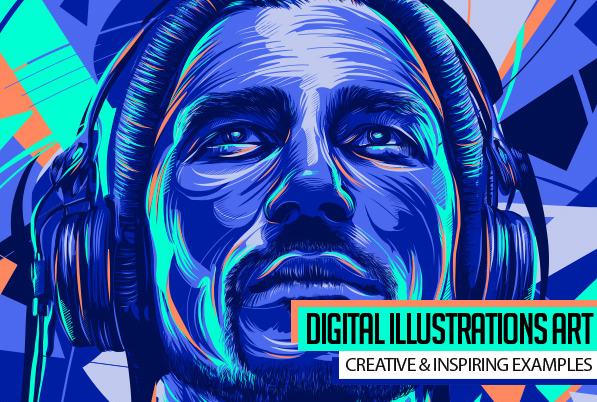 35 Creative Digital Illustrations Examples for Inspiration