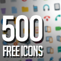 Post Thumbnail of 500 Free Icons for ios8 & Android UI Design