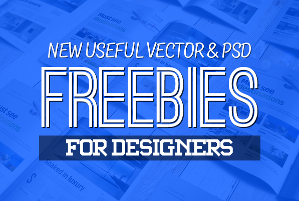 Freebies: 25 New Useful Free Vector and PSD Files