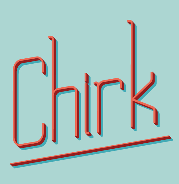 Chirk free font