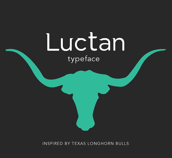 Luctan free font