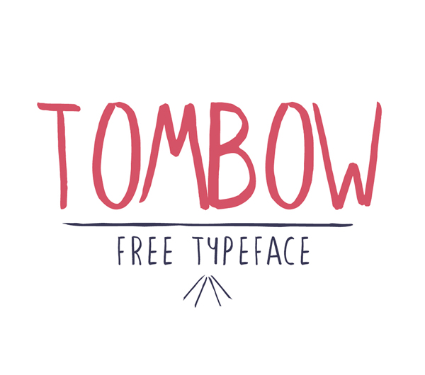 Tombow free font