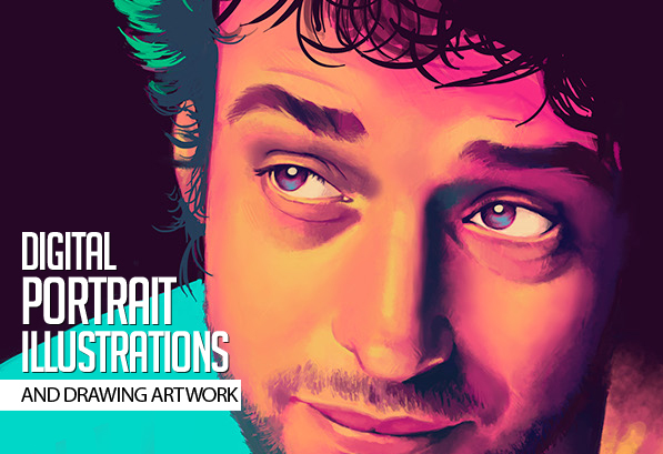 Amazing Digital Portrait Illustrations for Inspiration