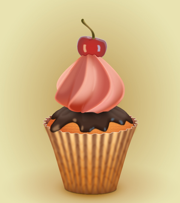 Create a Cupcake in Adobe Illustrator