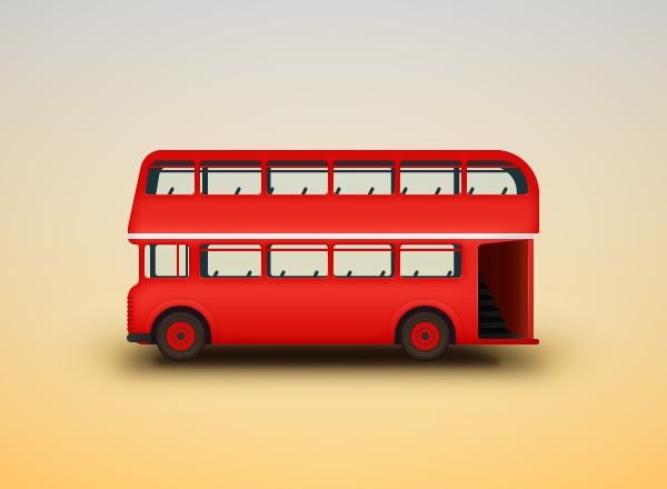 Create a Double-Decker Bus Illustration in Adobe Illustrator