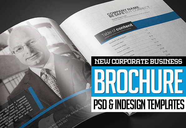 16 Print Ready Corporate Business Brochure Designs