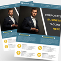 Post Thumbnail of Free Corporate Business Flyer PSD Template