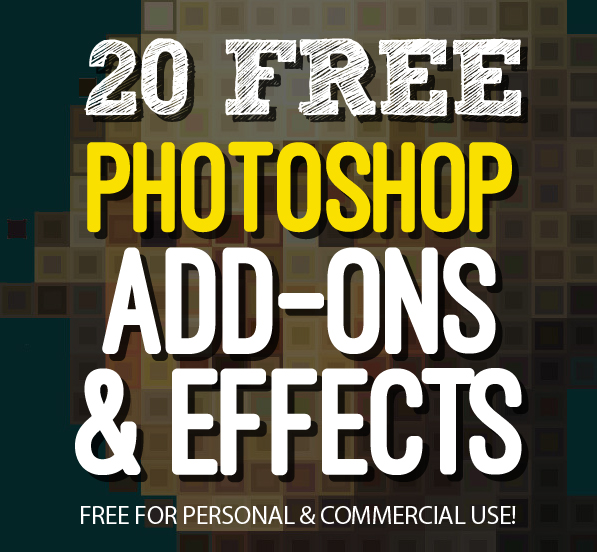 20 Free Photoshop Add-ons and Effects Bundle