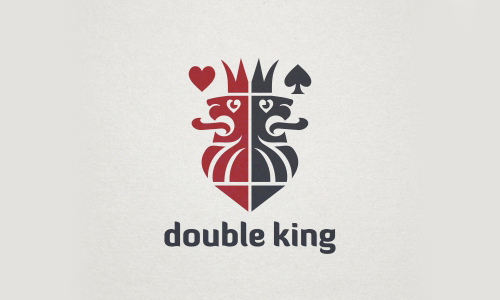 Double King Logo by Veronika Žuvić