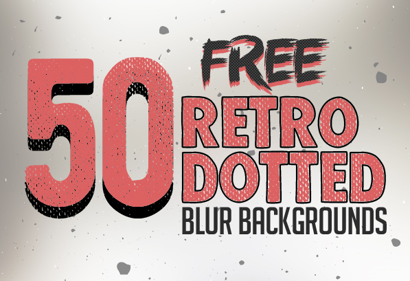 Free 50 Retro Dotted Blurred Backgrounds