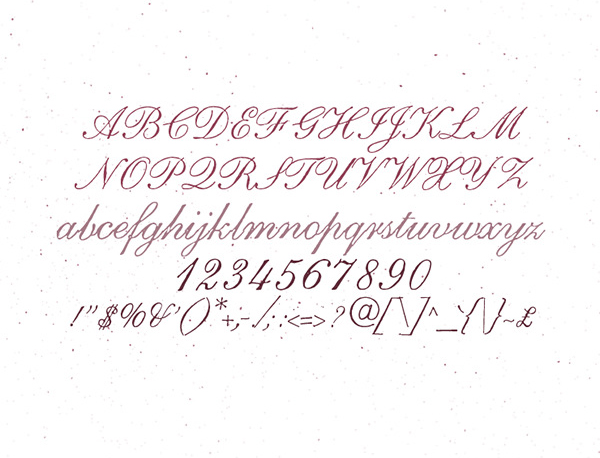 LadyBoy Font Letters