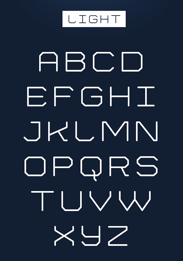 Mylodon Font Letters