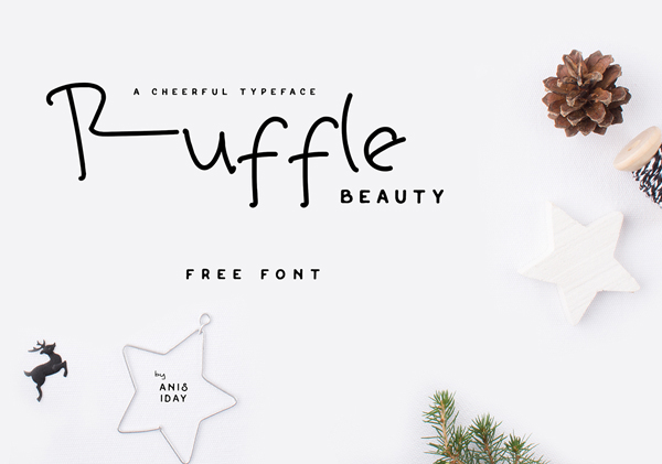 Ruffle Beauty Free Font
