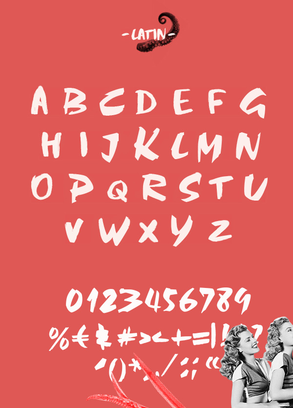 Abys Font Letters