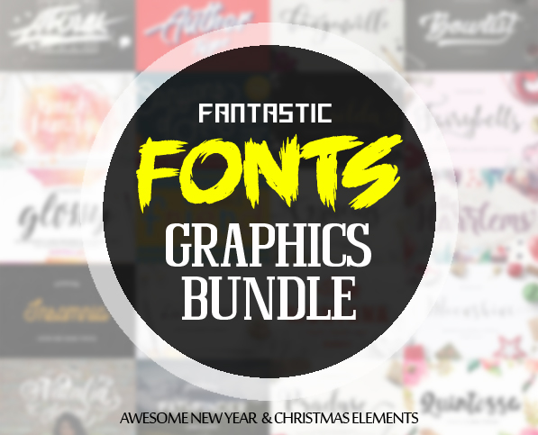 Fantastic Fonts and Awesome Graphics December Bundle