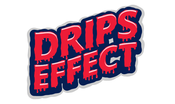 How to Create Dripping Effect for Editable Text with Stipplism in Adobe Illustrator