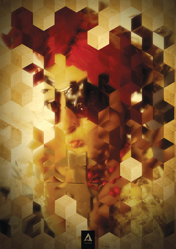 Turn a Portrait Photo into an Intriguing, Abstract Mosaic of Cubes Photoshop Tutorial