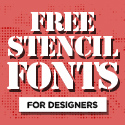 Post Thumbnail of 16 Best Free Stencil Fonts for Designers