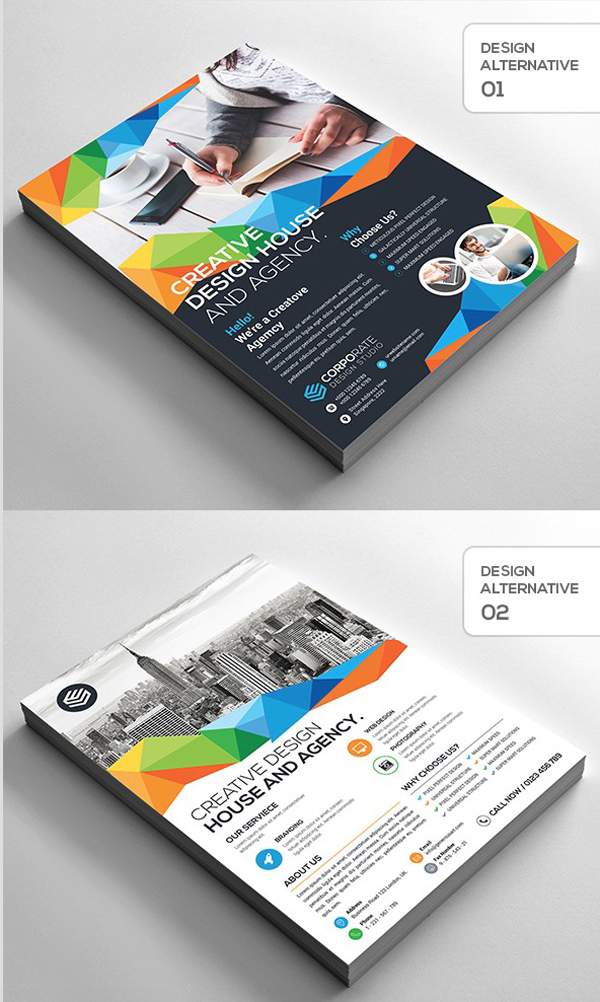 2-Design Creative Corporate Flyer
