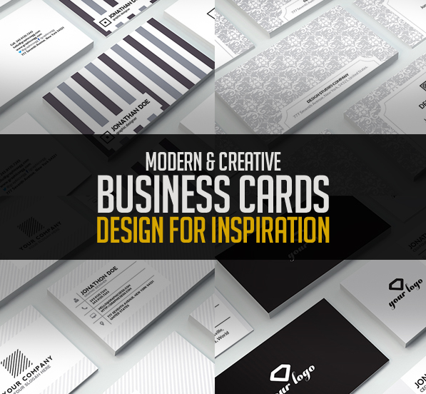 25 New Professional Business Card PSD Templates