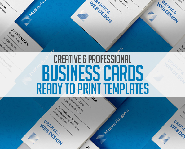 Business Card Templates: 26 New Print Ready Designs