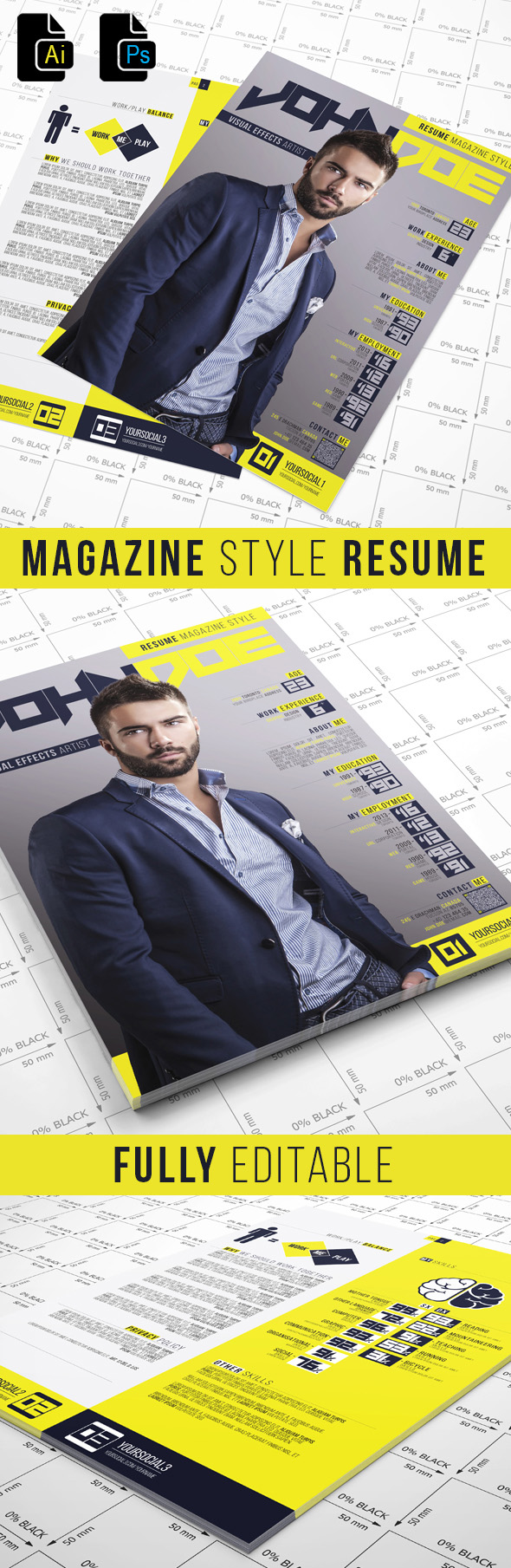 Magazine Style Resume
