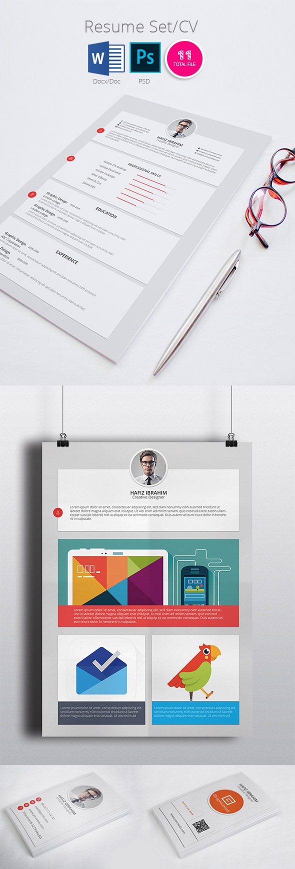 26 creative cv    resume templates with cover letter