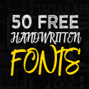 Post Thumbnail of 50 Amazing Free Handwritten Fonts for Designers