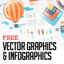 Post Thumbnail of 25 Free Vector Graphics and Infographics Design Elements
