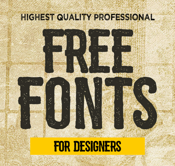 15 New Free Fonts for Designers