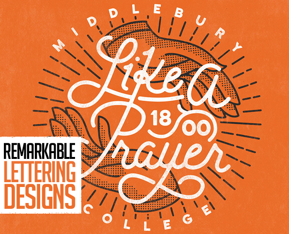 25 New Remarkable Lettering and Typography Designs