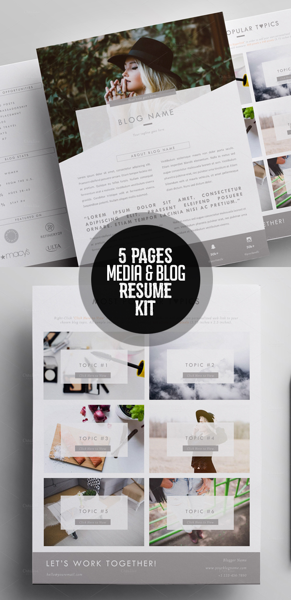 modern cv  resume templates   cover letter  u0026 portfolio page