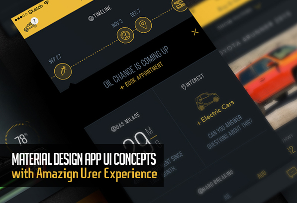 50 Innovative Material Design UI Concepts with Amazing User Experience