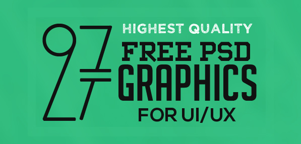 27 New Useful Free Photoshop PSD Files for Amazing UI/UX
