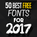 Post Thumbnail of 50 Best Free Fonts For 2017