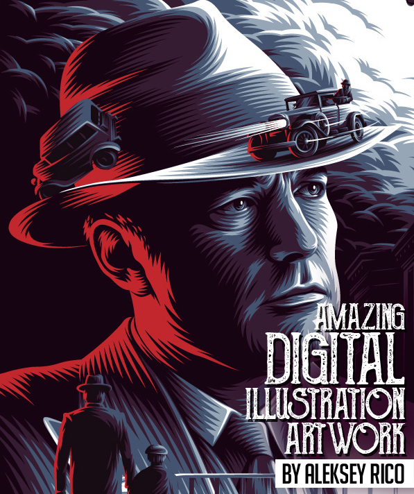 Amazing Digital Illustrated Posters by Aleksey Rico