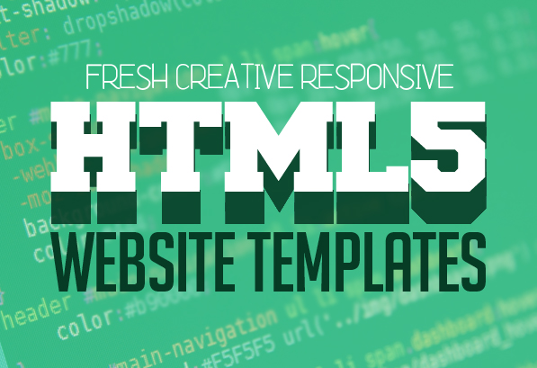 25 Fresh Creative HTML5 Website Templates (PSD & HTML)