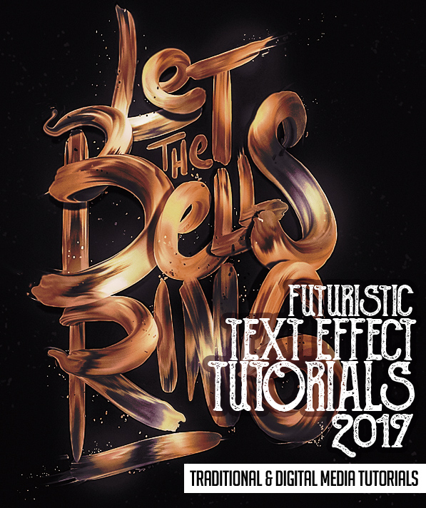 Futuristic Text Effect Adobe Photoshop & Illustrator Tutorials (25 Tuts)