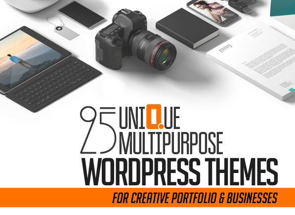 25 Unique Multipurpose WordPress Themes For Creative Portfolio & Businesses