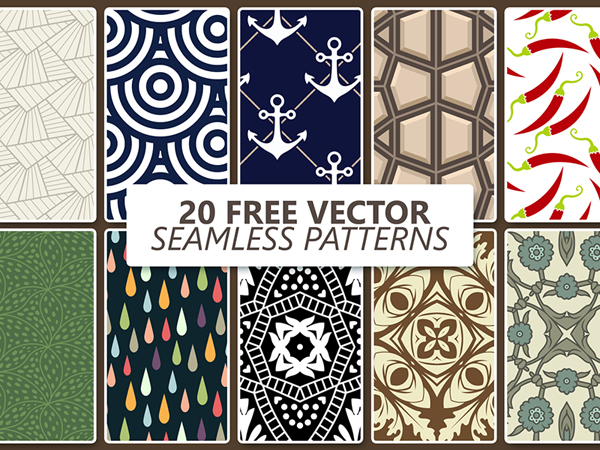 Free Vector Seamless Patterns