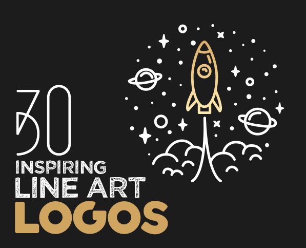 30 New Modern Line Art Logo Designs for Inspiration