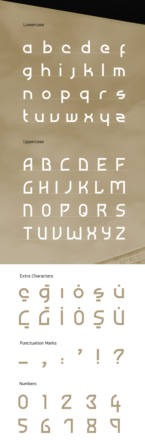 Atiba Font Letters