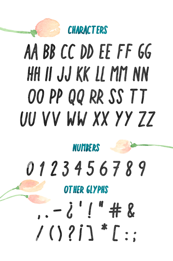 Kintsukuroi Font Letters