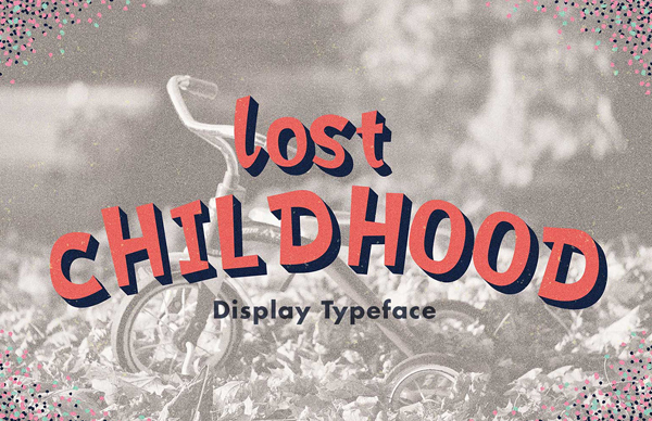 Lost Childhood Free Font