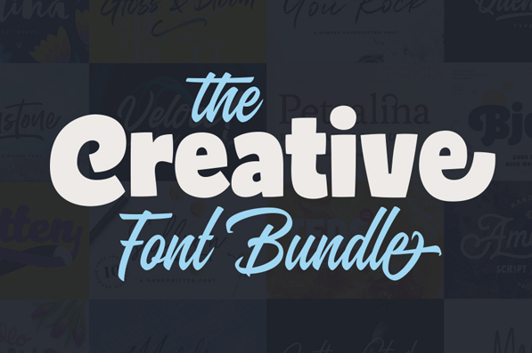 The Creative Font Bundle: 25 Best-Selling Fonts