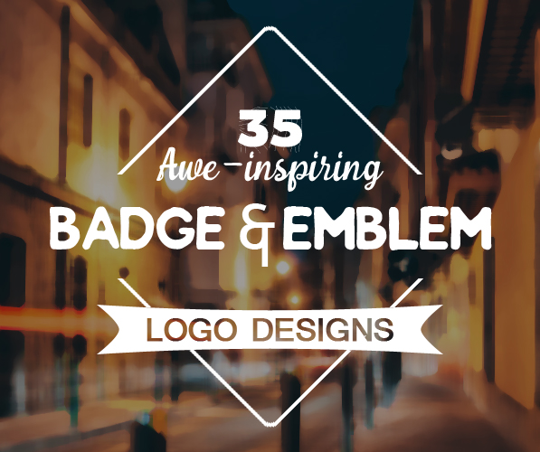 35 Awe-Inspiring Badge & Emblem Logo Designs